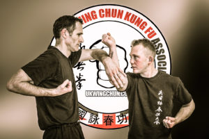 Cambridge Wing Chun student single chi sau